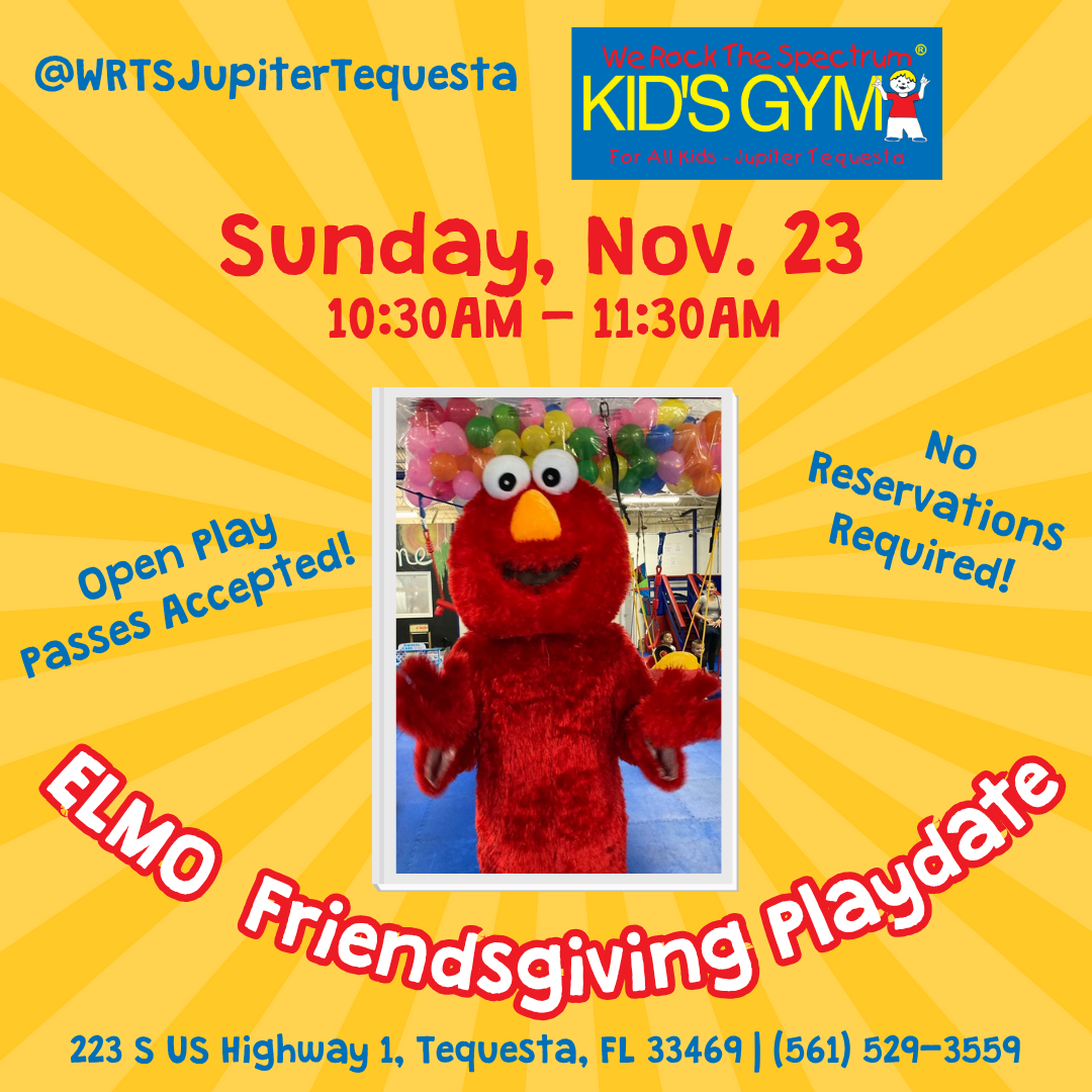 Elmo Friendsgiving Event